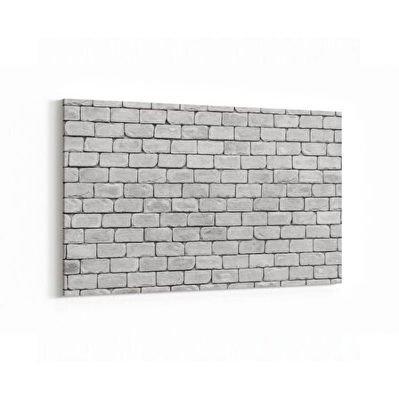 Olla 17355Y Taş / Tuğla Görseli Yatay Kanvas Tablo (Ölçü: 120X80)
