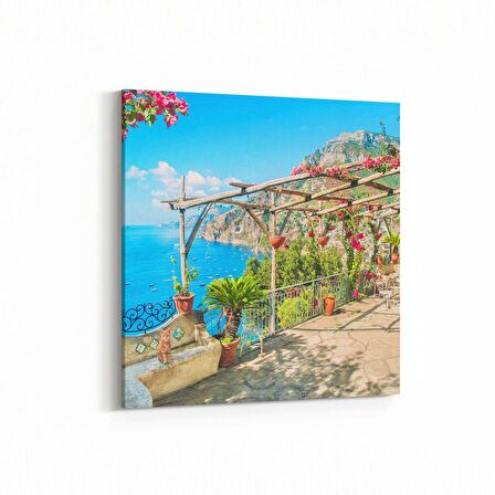 Olla 17933K Yapı Görseli Kare Kanvas Tablo (Ölçü: 30X30)