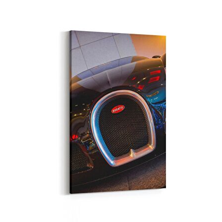 Olla 12334D Araç Görseli Dikey Kanvas Tablo (Ölçü: 60X90)
