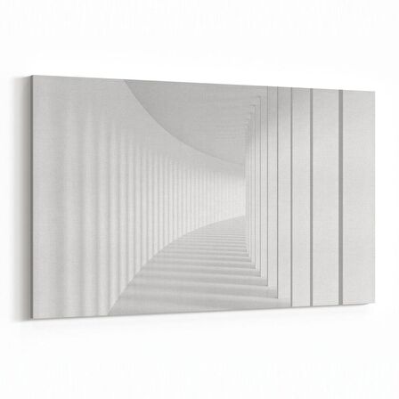 Olla 10444Y Abstract Tünel Görsel Yatay Kanvas Tablo (Ölçü: 70X50)