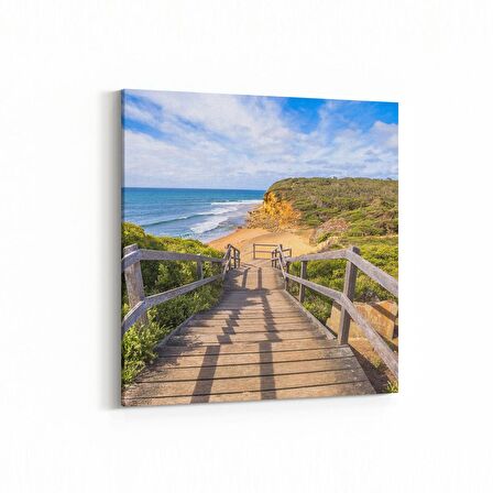 Olla 13868K Doğa / Manzara Görseli Kare Kanvas Tablo (Ölçü: 25X25)