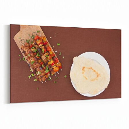 Olla 15076Y Gıda Görseli Yatay Kanvas Tablo (Ölçü: 90X60)