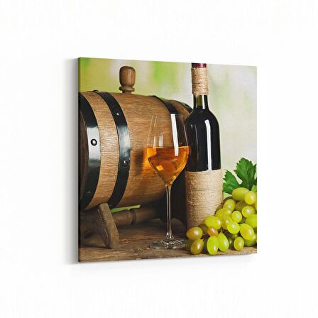 Olla 15160K Gıda Görseli Kare Kanvas Tablo (Ölçü: 25X25)