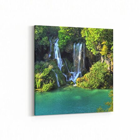 Olla 13640K Doğa / Manzara Görseli Kare Kanvas Tablo (Ölçü: 25X25)