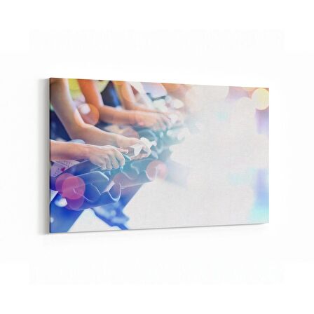 Olla 17189Y Spor Görseli Yatay Kanvas Tablo (Ölçü: 90X60)