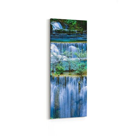 Olla 14421DI Doğa / Manzara Görseli Dikey İnce Kanvas Tablo (Ölçü: 40X120)