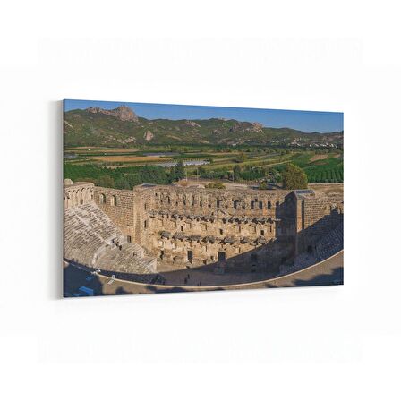 Olla 18031Y Yapı Görseli Yatay Kanvas Tablo (Ölçü: 150X100)