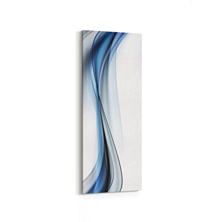 Olla 10081DI Abstract Görsel Dikey İnce Kanvas Tablo (Ölçü: 40X120)