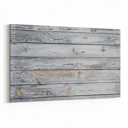 Olla 12013Y Ahşap Desen Görseli Yatay Kanvas Tablo (Ölçü: 70X50)