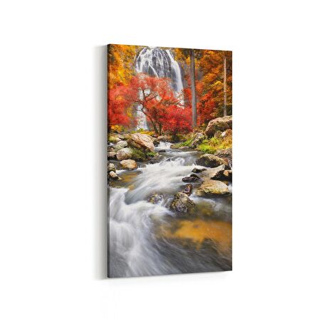 Olla 13769DD Doğa / Manzara Görseli Dikey Dar Kanvas Tablo (Ölçü: 30X60)