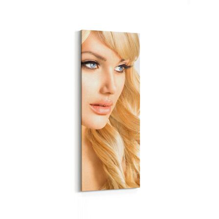 Olla 16832DD Model / Manken Görseli Dikey Dar Kanvas Tablo (Ölçü: 60X120)