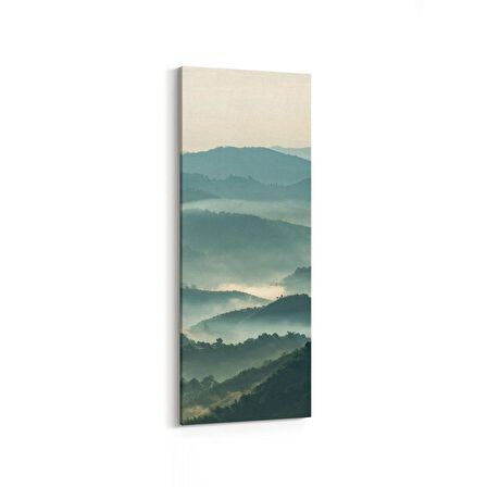Olla 13252DI Doğa / Manzara Görseli Dikey İnce Kanvas Tablo (Ölçü: 40X120)