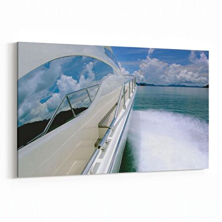 Olla 12293Y Araç Görseli Yatay Kanvas Tablo (Ölçü: 90X60)