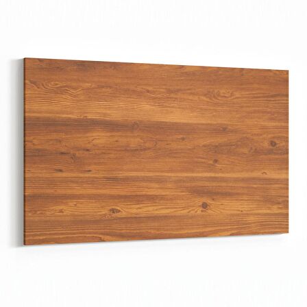 Olla 12036Y Ahşap Desen Görseli Yatay Kanvas Tablo (Ölçü: 70X50)