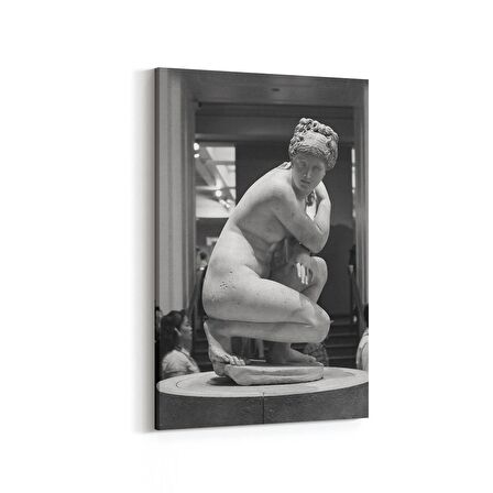 Olla 16255D Heykel / Sanat Görseli Dikey Kanvas Tablo (Ölçü: 60X90)