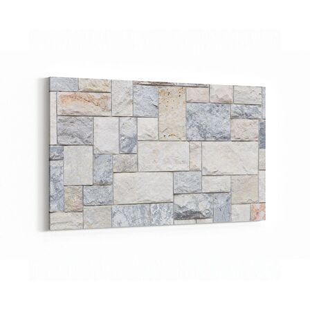 Olla 17476Y Taş / Tuğla Görseli Yatay Kanvas Tablo (Ölçü: 120X80)