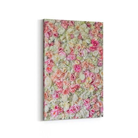 Olla 11631D Çiçek Görseli Dikey Kanvas Tablo (Ölçü: 70X105)