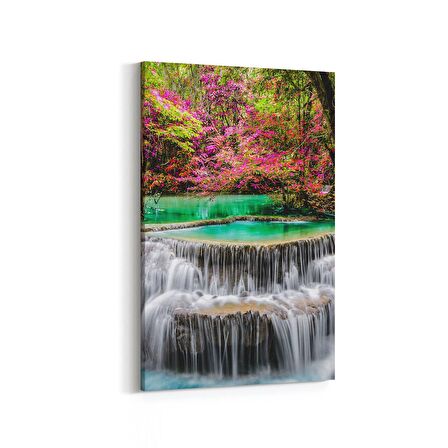 Olla 14117D Doğa / Manzara Görseli Dikey Kanvas Tablo (Ölçü: 100X150)