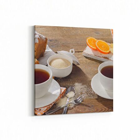 Olla 15177K Gıda Görseli Kare Kanvas Tablo (Ölçü: 30X30)