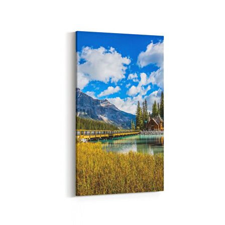 Olla 14130DD Doğa / Manzara Görseli Dikey Dar Kanvas Tablo (Ölçü: 60X120)