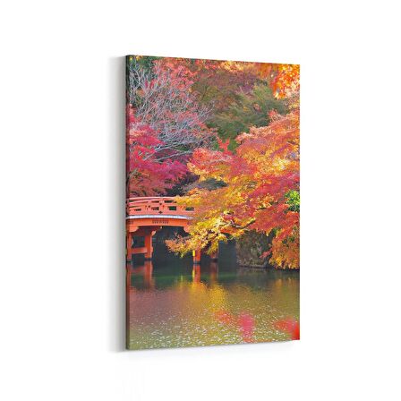 Olla 13621D Doğa / Manzara Görseli Dikey Kanvas Tablo (Ölçü: 60X90)