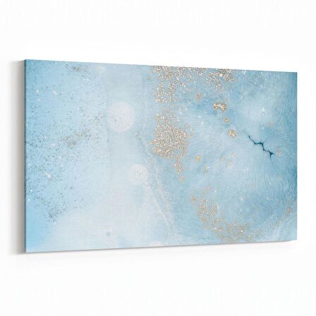 Olla 16655Y Mermer Desen Görsel Yatay Kanvas Tablo (Ölçü: 120X80)