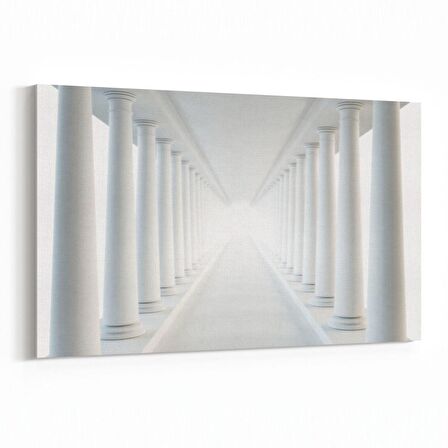 Olla 10426Y Abstract Tünel Görsel Yatay Kanvas Tablo (Ölçü: 45X30)