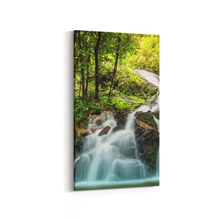 Olla 14434DD Doğa / Manzara Görseli Dikey Dar Kanvas Tablo (Ölçü: 30X60)