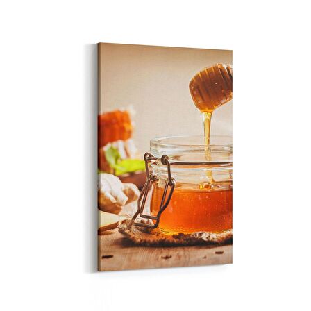 Olla 15223D Gıda Görseli Dikey Kanvas Tablo (Ölçü: 100X150)