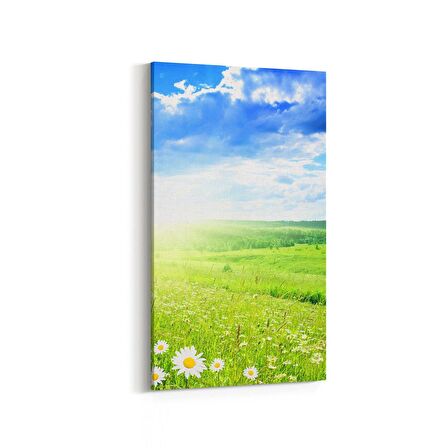 Olla 13754DD Doğa / Manzara Görseli Dikey Dar Kanvas Tablo (Ölçü: 60X120)