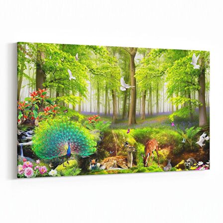 Olla 13600Y Doğa / Manzara Görseli Yatay Kanvas Tablo (Ölçü: 45X30)