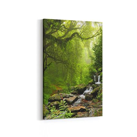 Olla 13737D Doğa / Manzara Görseli Dikey Kanvas Tablo (Ölçü: 100X150)