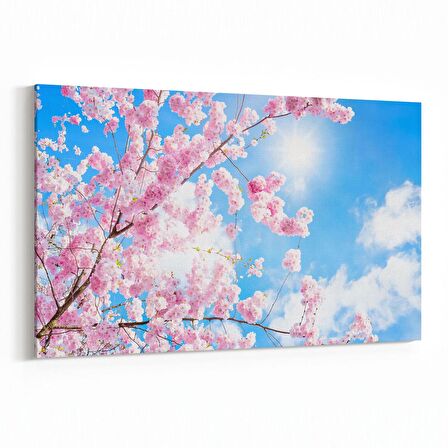 Olla 10557Y Ağaç Görseli Yatay Kanvas Tablo (Ölçü: 45X30)