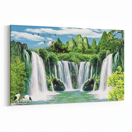 Olla 13380Y Doğa / Manzara Görseli Yatay Kanvas Tablo (Ölçü: 45X30)