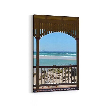 Olla 13745D Doğa / Manzara Görseli Dikey Kanvas Tablo (Ölçü: 70X105)