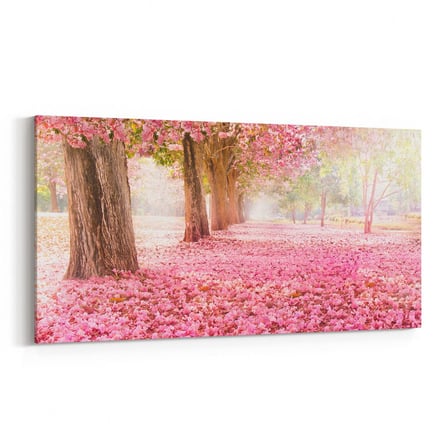 Olla 14347YD Doğa / Manzara Görseli Yatay Dar Kanvas Tablo (Ölçü: 60X30)