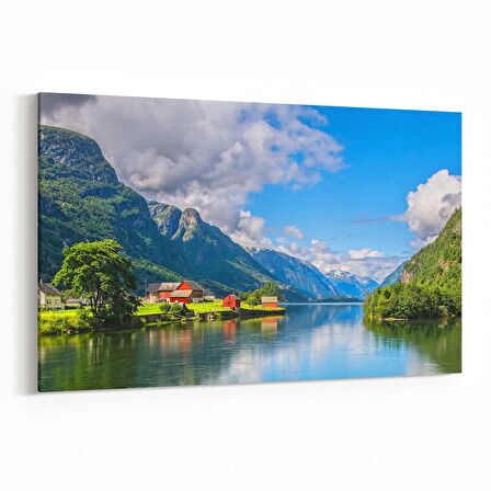 Olla 14528Y Doğa / Manzara Görseli Yatay Kanvas Tablo (Ölçü: 120X80)