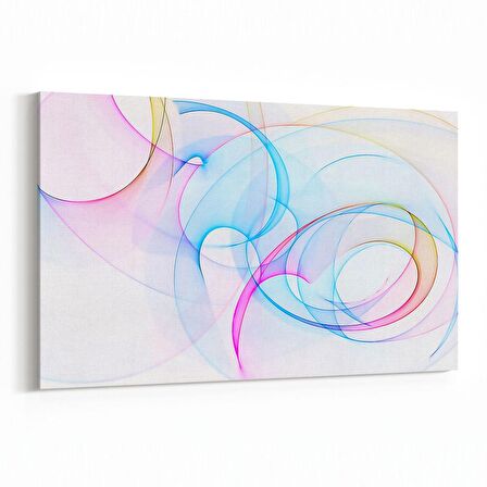 Olla 10131Y Abstract Görsel Yatay Kanvas Tablo (Ölçü: 120X80)