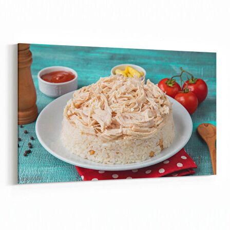 Olla 15099Y Gıda Görseli Yatay Kanvas Tablo (Ölçü: 45X30)