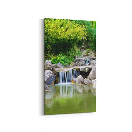 Olla 13719DD Doğa / Manzara Görseli Dikey Dar Kanvas Tablo (Ölçü: 60X120)