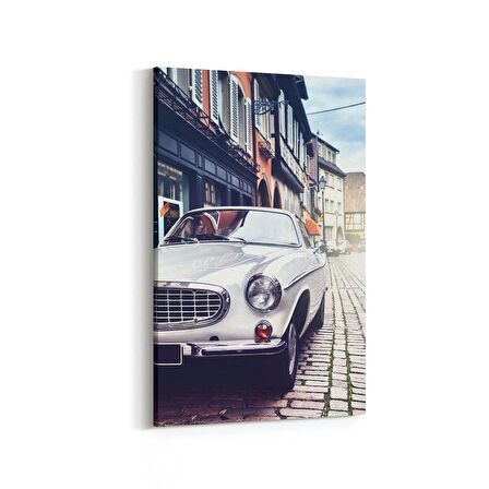 Olla 12277D Araç Görseli Dikey Kanvas Tablo (Ölçü: 100X150)