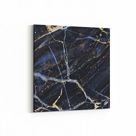 Olla 16713K Mermer Desen Görsel Kare Kanvas Tablo (Ölçü: 30X30)