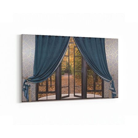 Olla 18019Y Yapı Görseli Yatay Kanvas Tablo (Ölçü: 70X50)