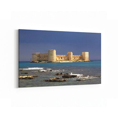 Olla 17995Y Yapı Görseli Yatay Kanvas Tablo (Ölçü: 120X80)