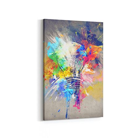 Olla 17726D Yağlı Boya Görseli Dikey Kanvas Tablo (Ölçü: 60X90)