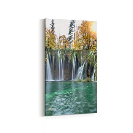Olla 13352DD Doğa / Manzara Görseli Dikey Dar Kanvas Tablo (Ölçü: 30X60)