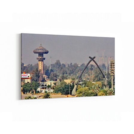 Olla 18625Y Yapı Görseli Yatay Kanvas Tablo (Ölçü: 150X100)