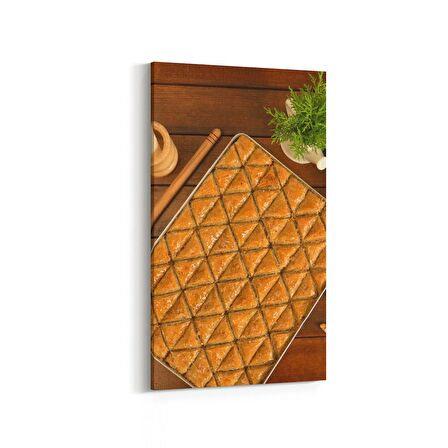 Olla 14980DD Gıda Görseli Dikey Dar Kanvas Tablo (Ölçü: 40X80)