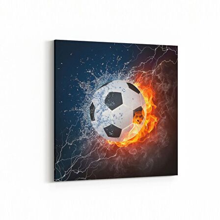 Olla 17190K Spor Görseli Kare Kanvas Tablo (Ölçü: 25X25)