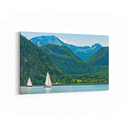 Olla 16567Y Kumsal / Sahil Görseli Yatay Kanvas Tablo (Ölçü: 30X20)